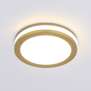 Встраиваемый светодиодный светильник золото матовый DSKR80 5W 4200K