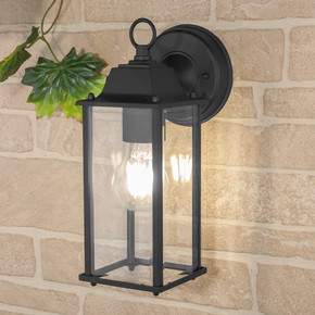 Brick черный уличный настенный светильник GL 1008D