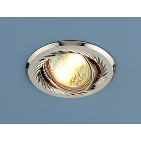 Встраиваемый точечный светильник 704 CX MR16 PS/N перл. серебро/никель