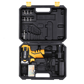 Аккумуляторная дрель12В + набор 63 инструментов в кейсе Deko DKCD12FU-Li 1.5Ahx2 63 tools + case 063-4101