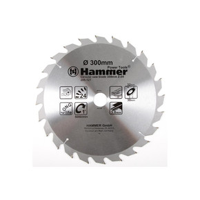 Диск пильный Hammerflex 205-127 CSB WD 300мм*24*32/30мм по дереву