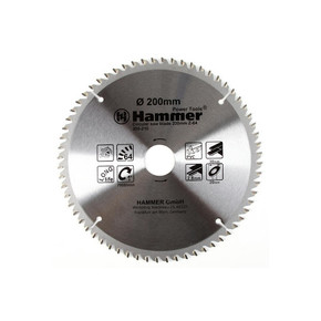 Диск пильный Hammerflex 205-210 CSB PL 200мм*64*30/20мм по ламинату