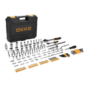 Профессиональный набор инструментов для авто DEKO DKAT150 в чемодане (150 предметов) 065-0912